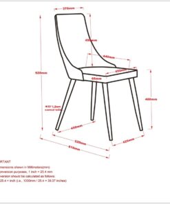 Alternative view of Carmilla Side Chair, Set Of 2 In Blue And Aged Gold