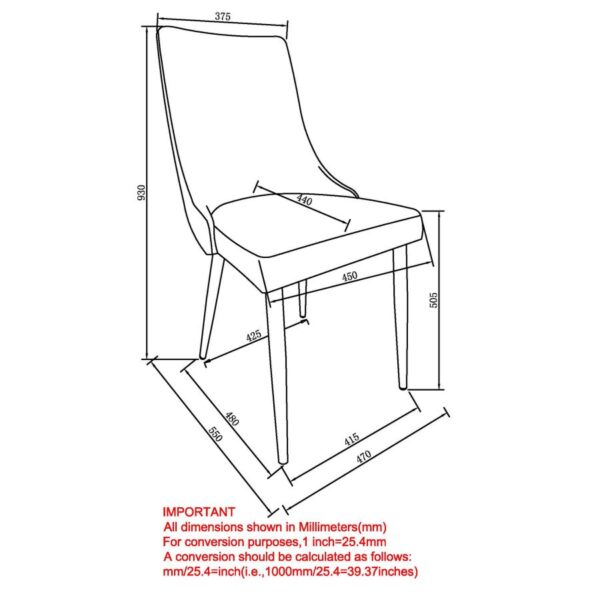 Alternative view of Venice Side Chair, Set Of 2 In Beige And Black