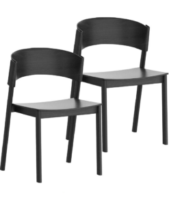 Elias-Contract Black Grade Chair, Set of 2
