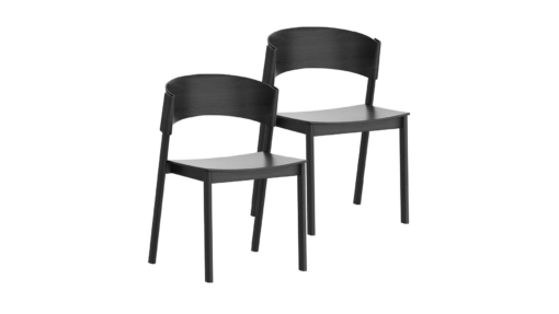 Elias-Contract Black Grade Chair, Set of 2