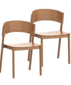 Elias-Contract Grade Chair, Set of 2 in Natural