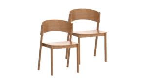 Elias-Contract Grade Chair, Set of 2 in Natural