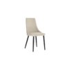Venice Side Chair, Set Of 2 In Beige And Black - Furniture Trends