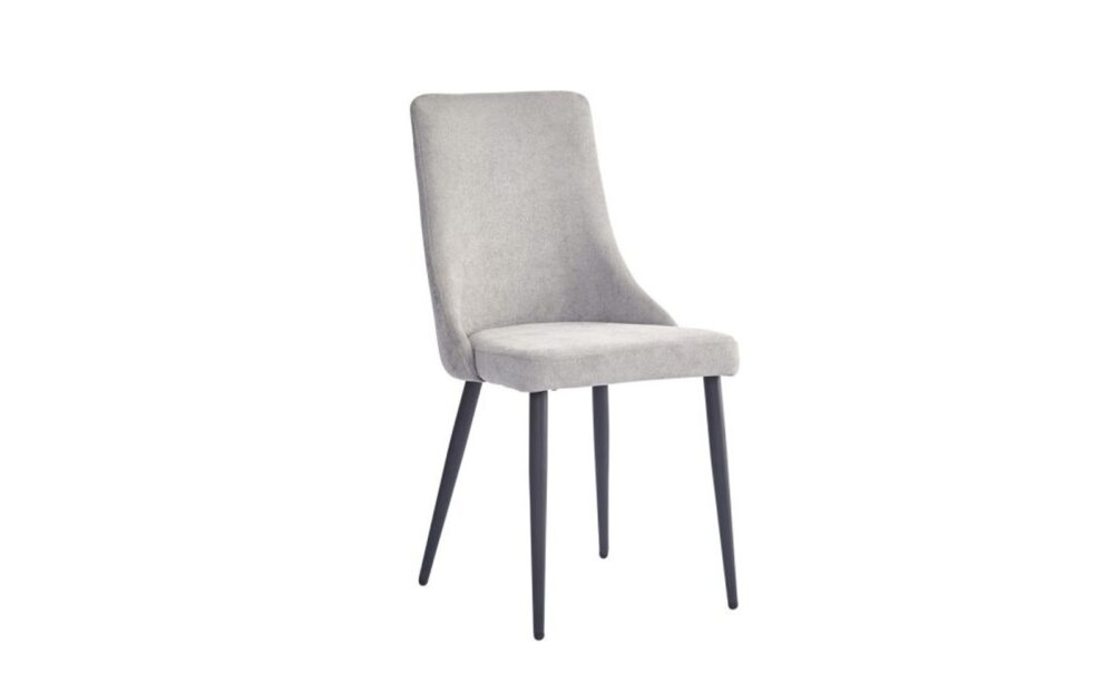 Venice Side Chair, Set Of 2 In Grey And Black