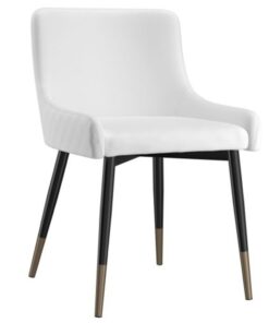 Xander Side Chair, Set Of 2 In White And Black