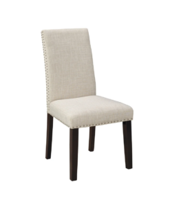 Alternative view of Scarpa Dining Chair Beige Fabric Double Studded Gy9101d