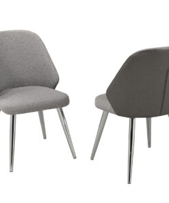 Dining Chair, Set Of 2 - Grey