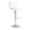 Bar Stool (White PU) ST-7703 Set of 2 - Furniture Trends