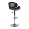 Bar Stool (Black PU) ST-7510 Set of 2 - Furniture Trends