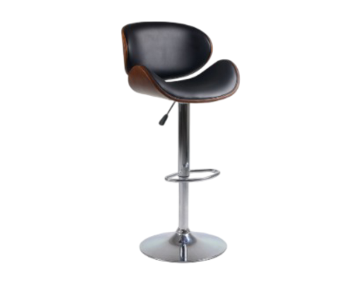 Bar Stool (Black PU) ST-7510 Set of 2