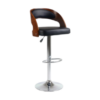 Bar Stool (Black PU)ST-7505 - Furniture Trends