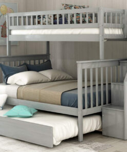 T2594 Grey Bunk Bed