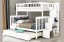 T2594 White Bunk Bed