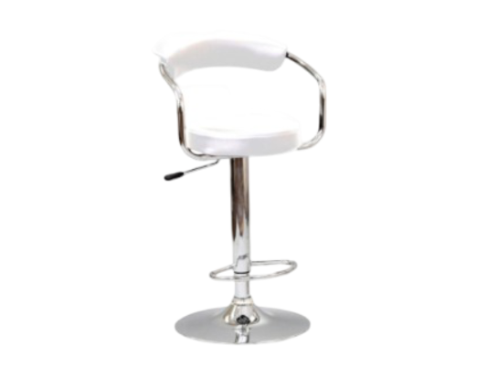 ST-7500-W Bar Stool (White PU)  Set of 2