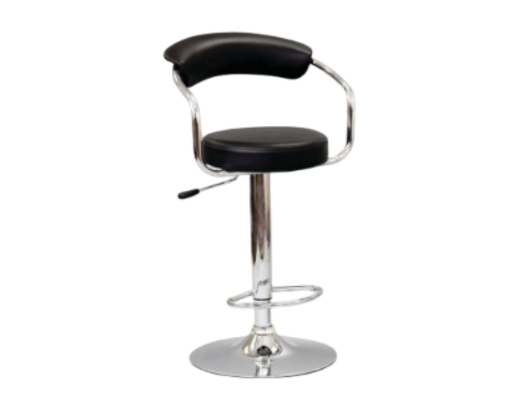 Bar Stool (Black PU) ST-7500-B Set of 2