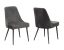 Dining Chair Set Of 2 - Grey Velvet