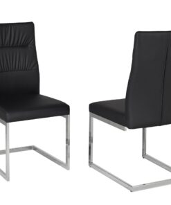 Dining Chair, Set Of 2 - Black