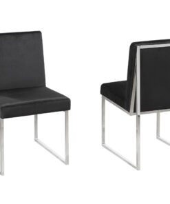 Dining Chair, Set Of 2 - Grey