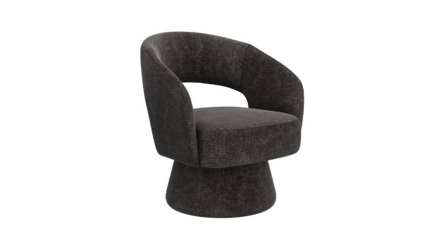 Santo Accent Chair in Charcoal