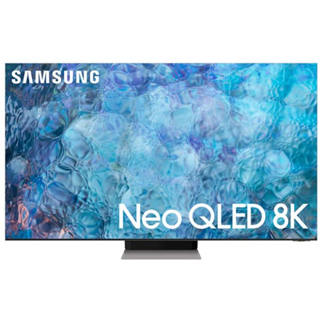 Samsung 75″ 8K UHD HDR Mini-LED Tizen OS Smart TV (QN75QN900AFXZC)- Stainless Steel