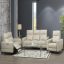 Reese Beige Recliner Sofa