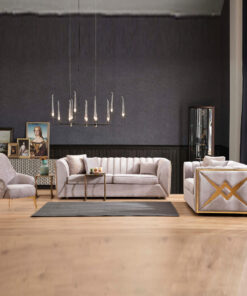 Velar Silver Sofa