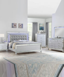 Sterling Silver Bedroom Set