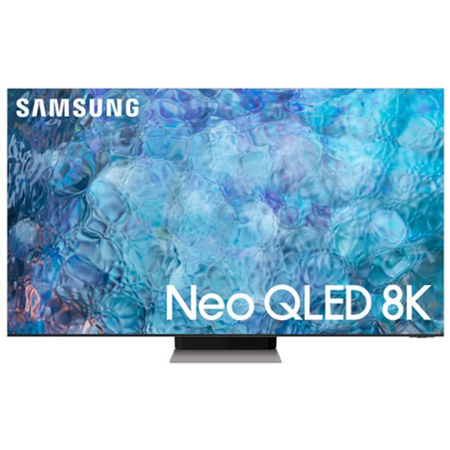 Samsung 65″ 8K UHD HDR Mini-LED Tizen OS Smart TV (QN65QN900AFXZC)- Stainless Steel