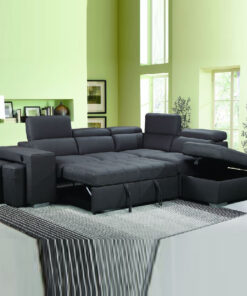 Positanio Pull Out Bed With Storage Ottoman