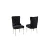 Emily Dining Chair, Set Of 2 - Black - Furniture Trends