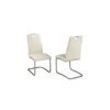 Dining Chair, Set Of 2 - White - Furniture Trends