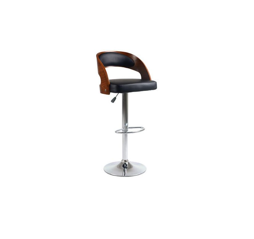 Bar Stool (Black PU)ST-7505