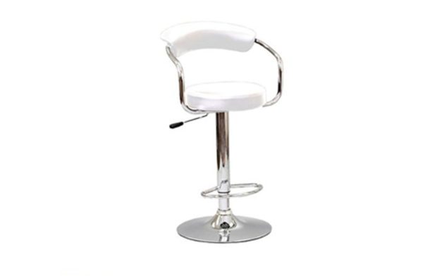 Bar Stool (White PU) ST-7500-W Set of 2