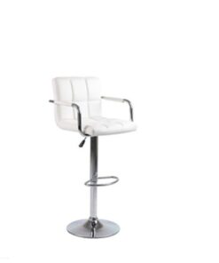 Bar Stool (White PU)ST-7733 Set of 2