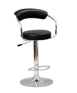 Bar Stool (Black PU) ST-7500-B Set of 2