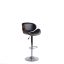 Alternative view of Bar Stool (Black PU) ST-7510 Set of 2