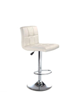 Alternative view of Bar Stool (White PU)ST-139-W Set of 2