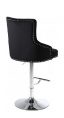 Alternative view of Bar Stool (Black Velvet)ST-6021
