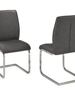 Dining Chair, Set Of 2 - Grey