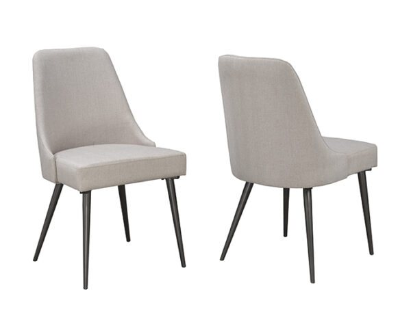 Dining Chair, Set Of 2 - Beige