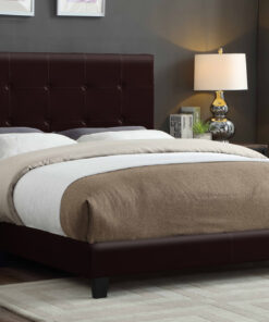 T2113 Double Size Bed Espresso
