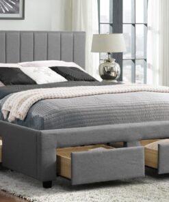 T2157 Double Size Platform Bed with Storage