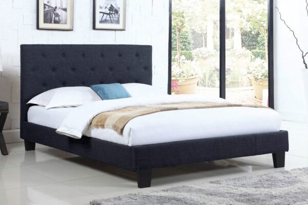 T2366 Double Size Bed Blue