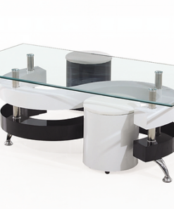 Coffee Table & 2 Stool Set