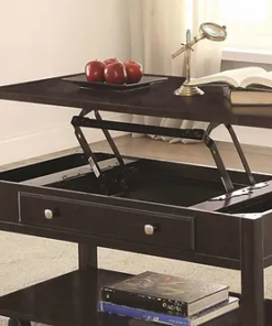 Lift-Top Coffee Table - Espresso
