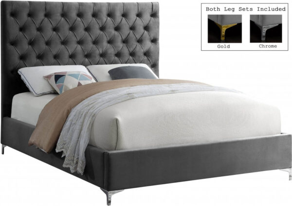 Alternative view of IF-5640 King Size Bed