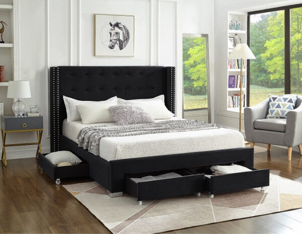 Alternative view of IF-5323 King Size Bed