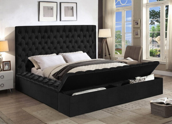 Alternative view of IF-5793 King Size Bed