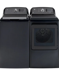 GE GTW680BMRDG Top Load Washer GE GTD65EBMRDG Electric Dryer