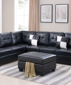 Nara sectional with ottoman